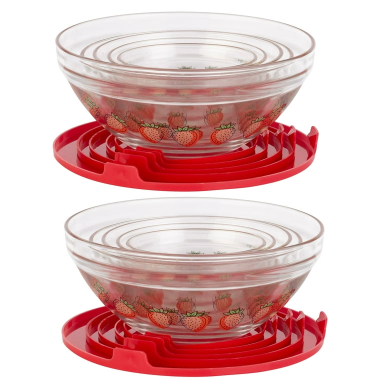 Classic Cuisine 20-Piece Glass Bowls with Lids Set - Walmart.com