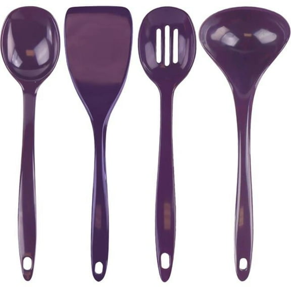 Reston Lloyd  Calypso Basics 4 Piece Utensil Set - Plum