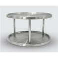 thumbnail image 1 of Cookpro 581 10.5 in. Two Tier Lazy Susan, Stainless Steel, 1 of 1