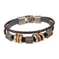 thumbnail image 2 of Pulsera de cuero sintético, accesorios, adorno de moda único, regalo de Valentín, pulsera para hombres, mujeres y hombres., 2 of 8