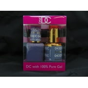 DND - DC Duo Soak off Gel & Matching nail polish, #043 - Dark Salmon