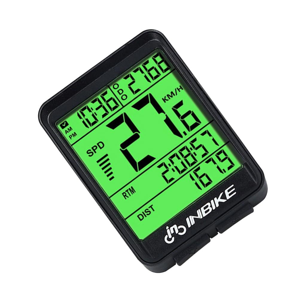 Bike Speedometer Digital Odometer Wireless Portable Speedometer ABS