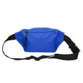thumbnail image 3 of DALIX Adjustable Waist Strap Unisex Fanny Pack, Polyester, Royal Blue, 3 of 5