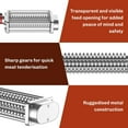 thumbnail image 5 of TOCOKEID Meat Tenderizer Attachment for KitchenAid Stand Mixer, 5 of 9