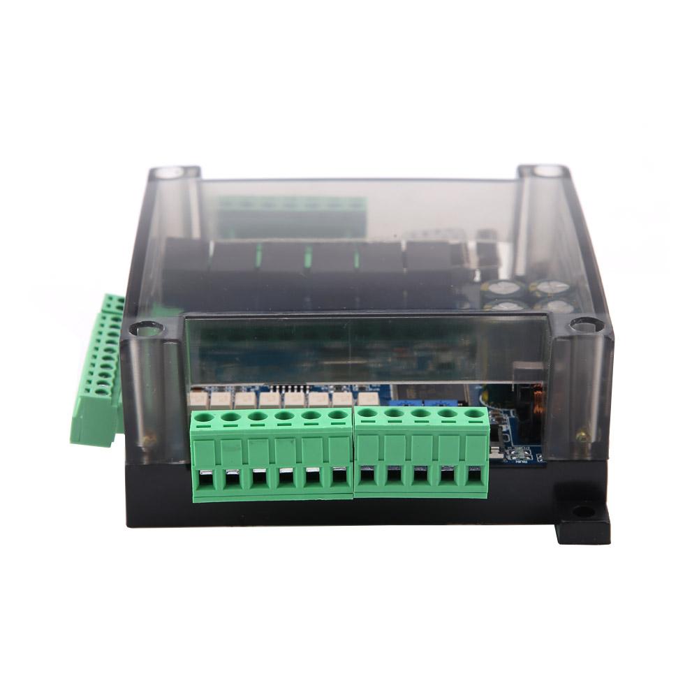 PLC Control Board,PLC Programmable Controller PLC Industrial Control Board FX3U-14MR 8 Input 6 Output Programmable Simple Controller