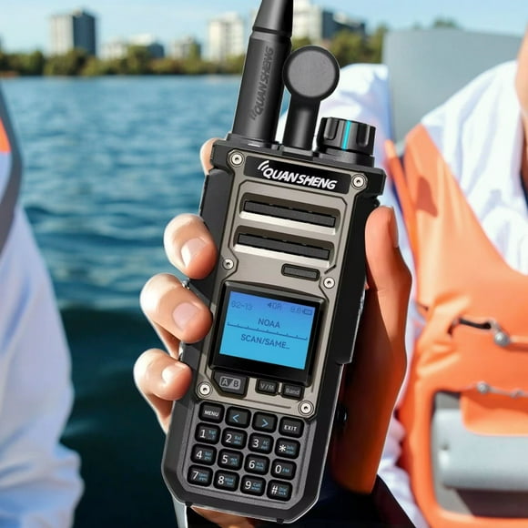 Quansheng TK11 8 Walkie-Talkie Radio de Dos Vías | Encriptación, RX, DTMF, Repetidor C, Radio Aficionado (HAM)