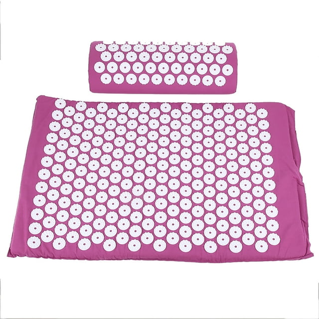 Juego De Almohadas Para Esterilla De Acupresión, Estera De Acupuntura Para Masaje Con Acupuntura De Cuerpo Completo, Estera Para Yoga, Del