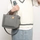 thumbnail image 5 of Bolsa informal de lona con correa ajustable para el hombro, de mano para mujer, bandolera (gris) Ndcxsfigh Para Estrenar, 5 of 8