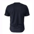 thumbnail image 2 of SWSMCLT Men's Short Sleeve Henley Shirt Summer Solid Tee Cotton T Shirt Slim Fit Soft Fashion Button Lightweight Casual Comfy Royal Blue X-Large, 2 of 4