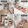 thumbnail image 5 of Pioneer Flower Floral Print Pattern Kitchen Rugs Sets Of 3,Kitchen Runner Rugs Non Skid Washable,Decorative Kitchen Floor Mats for Kitchen,Sink,Laundry,17X30 Inch + 17X47 Inch + 17X59 Inch, 5 of 6