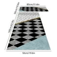 thumbnail image 3 of Tyidzon 2 Pack Kitchen Mats for Floor Non Slip Kitchen Mat, Anti Fatigue Mats for Kitchen Floor Washable Kitchen Rugs for Kitchen, Floor, Office, 3 of 7