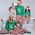 thumbnail image 1 of Conjunto de pijamas navideños de algodón para hombre y mujer, ropa de dormir informal para parejas, traje de Reno y árbol de Navidad, 2023, 1 of 4