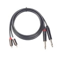 thumbnail image 2 of Extension Cable Audio Player Cable estéreo Multifunción RCA a Audio de guitarra de cable RCA para amplificador de mezcladores , 3m, 2 of 8