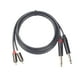 thumbnail image 2 of Extension Cable Audio Player Cable estéreo Multifunción RCA a Audio de guitarra de cable RCA para amplificador de mezcladores , 3m, 2 of 8