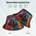 thumbnail image 5 of Daiia Forest Koala Pattern Bucket Hat - Trendy Cotton Sun Hat for Beach, Golf, Fishing - Fun Outdoor Vacation Boonie for Men and Women, 5 of 9
