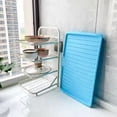 thumbnail image 2 of Large Rectangular Dish Drying Tray, 17.5" Multi-Functional Kitchen Drainer Board for Dishes, Fruits and Vegetables, Modern Minimalist Plastic Cutlery Drying Rack, 2 of 8
