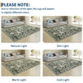 thumbnail image 6 of GlowSol 2'x6' Kitchen Washable Runner Rug Forest Tiger Print Runner Rug Vintage Rug Non-Slip Bedsides Rugs for Laundry Room, Green, 6 of 7