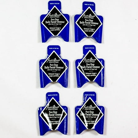 Jack Black Pure Clean Daily Facial Cleanser 10 Samples 2ml each
