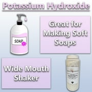 Potassium Hydroxide (KOH),90% pure, Caustic Potash, Organic Soap making 2 Lbs (Pounds)