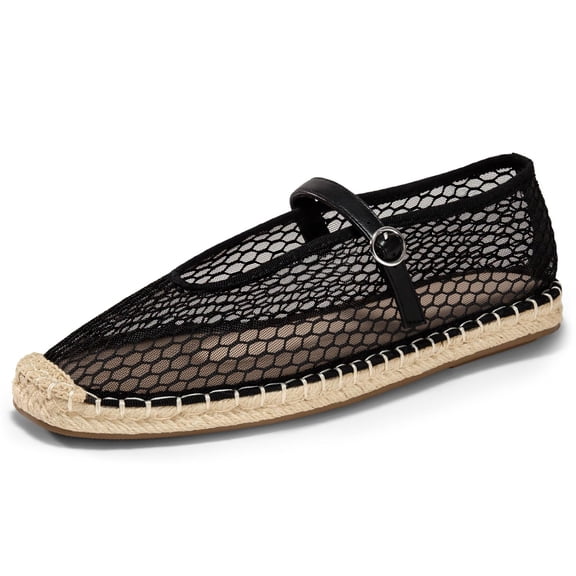 Women  Mesh Ballet Flats & Mary Janes   Round Toe & Square-Toe Styles  Formal Footwear