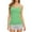 Green, variant on CheerKidz Women's Round Neck Sleeveless Camisole Summer Tank Tops Printed Fashion Lightweight Layering Stretchy Comfort Fits(Brown#1,S)