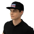 thumbnail image 6 of Yiaed Trump 2024 Keeping America Great Print Classic Hat Cap Hip Hop Style Flat Bill Adjustable Size, 6 of 6