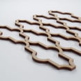 thumbnail image 4 of Ekena Millwork 11 3/8"W x 11 3/8"H x 3/8"T Small Casablanca Decorative Fretwork Wood Wall Panels, Birch, 4 of 6