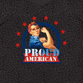 thumbnail image 4 of Inktastic Rosie Riveter Proud American Women's Plus Size T-Shirt, 4 of 5