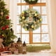 thumbnail image 4 of Christmas Wreath Home Scene Door Hanging Needle Decorations Christmas Bells Hanging Hanging Decorations, 4 of 6
