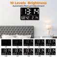 thumbnail image 3 of Digital Wall Clock,15.6 in LED Wall Clocks Large Display, 3 of 5