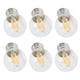 thumbnail image 1 of 6 uds G45 E27 bombilla LED bombilla de vidrio transparente lámpara de filamento Vintage luz cálida 6W 220V, 1 of 8