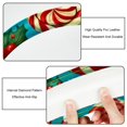 thumbnail image 3 of Christmas Crutches Steering Wheel Cover, Car Wheel Cover, Steering Wheel Cover - 14.5 Inch, Printing, PVC Leather, Auto Accessories, 3 of 6