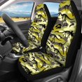 thumbnail image 3 of Uourmeti Camouflage with Dinosaur Skeleton Print Car Seat Covers Stretchy Car Seat Covers Full Set, Breathable Compatible with Sedans Truck, 3 of 10