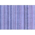thumbnail image 1 of Ahgly Company Indoor Rectangle Abstract Blue Modern Area Rugs, 2' x 5', 1 of 4