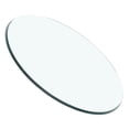 thumbnail image 4 of PTOOTP Thickened Round Clear Glass Tabletop Replacement for Dining and Coffee Tables, Transparent, , 1 Set, 4 of 8