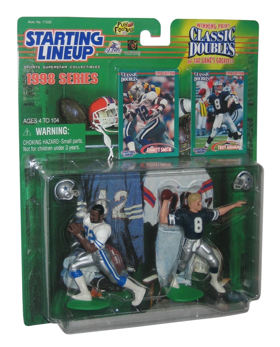 NFL Football Starting Lineup Classic Doubles Figure Set Emmit Smith
