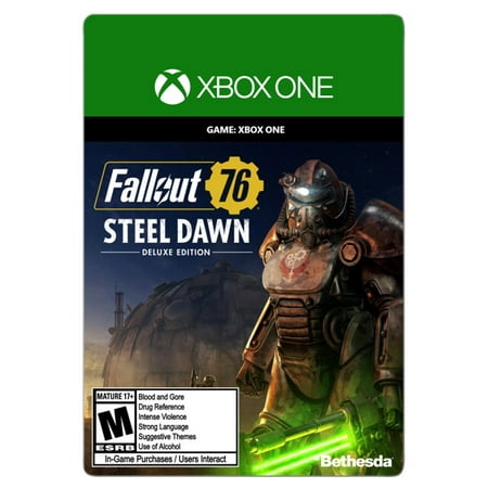Fallout 76: Steel Dawn Deluxe Edition, Bethesda, Xbox One [Digital Download]