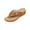 Brown_026, variant on Orthopedic for women Flip Flops With Arch Support Rubber Outsole Beach Wedge Slippers Bunion Sandals Shoes For Women 2026 Wine 8.5（EU-41）