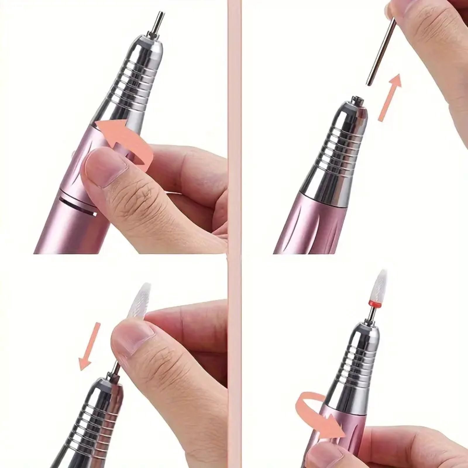 Electric Nail Drill - PRO 35000RPM Electric Nail File Nail Drills for Acrylic Nails Professional with Drill Bits Manicure Pedicure Supplies Use Nail Art for Home DIY Salon Use