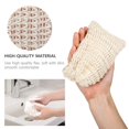 thumbnail image 2 of Paquete de 5 bolsas exfoliantes de jabón, bolsa de jabón de malla de sisal hecha a mano con cordón para uso en baño y ducha Ormromra CDWJ057, 2 of 6
