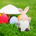 thumbnail image 5 of Tyidzon Easter Gnomes Decorations, Easter Bunny Figurines, Bunny Gnomes Plush Gifts, Spring Holiday Ornament Bunny Decor for Spring Holiday Party Gift, 5 of 7