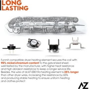 DVE50R5400V A3 DVE50M7450P A3 DVE50R5200W A3 Replaces For Samsung Dryer Heating Element