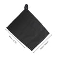 thumbnail image 4 of Unique Bargains 1 Pc Soft Waffle Pattern Golf Towel 15.75"x23.62" Black, 4 of 6