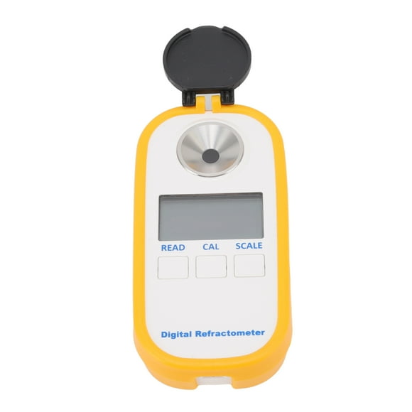 Digital Refractometer,Handheld Refractometer Accurate Digital Handheld Sugar Refractometer Brix Refractometer Exceptional Reliability