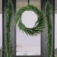 thumbnail image 3 of 6Ft Real Touch Norfolk Pine Garland,Artificial Christmas Garland Green Long Pine Garland For Holiday Window Fireplace Mantle Indoor Outdoor Decor,Christmas Decorations,Christmas Gifts, 3 of 6
