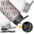 thumbnail image 5 of Leopard Print Insulated Stainless Steel Water Bottle with Straw & Cleaning Brush – 18 Oz | Leakproof, BPA-Free, 304 Stainless Steel, Wide Mouth, Travel Mug for Car, Gym, Office, 5 of 5