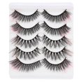 thumbnail image 1 of a refined and engaging product description for your **5 Pairs Colored Lashes Cosplay False Eyelashes**:\n\n \n\n### 🌈 5 Pairs Colored Lashes for Cosplay, 1 of 2