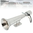 thumbnail image 4 of Bocina De Aire Para Coche, Bocina De Aire Para Camión De Acero Inoxidable Súper Ruidosa De 12V 24V Pulida Para Barco, Yate, RV, Motocicleta, 4 of 7