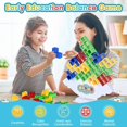 thumbnail image 2 of 32PCS Tetra Tower Game Balance Stacking Block Toys, Stack Attack Game Team Tower for 2 Players, Family Game Night, Party, Travel, 2 of 4