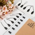 thumbnail image 4 of 100 correas de anilla dividida para teléfono móvil, antipérdida, cortas, con hebilla desmontable, ganchos para llavero, accesorios para llavero., 4 of 6